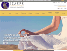 Tablet Screenshot of izarpe.org